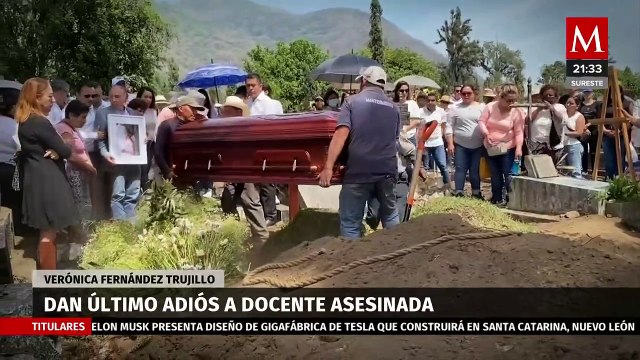 Dan último adiós a docente de educación especial asesinada en Orizaba, Veracruz