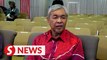 Zahid to Hadi: Change government during GE16, not now