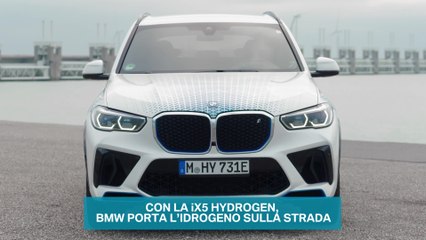 BMW iX5 Hydrogen Trailer