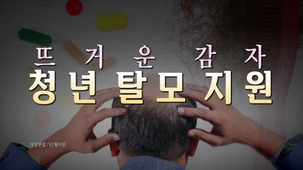 [영상] 뜨거운 감자로 떠오른 청년 탈모 지원...사회적 질병 vs 세금 낭비 / YTN