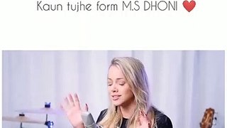Kun Tujhe From M.S. Dhoni Lovely song in English Version ❤️❤️❤️