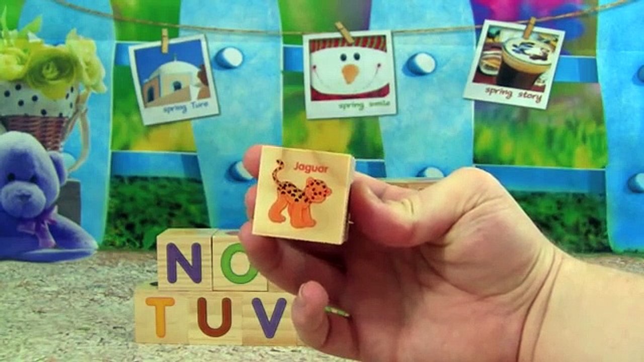 Learn ABC Alphabet with Blocks! Kids, Babies, Toddlers ...