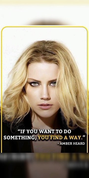 Amber Heard motivational quotes || Amber Heard ||