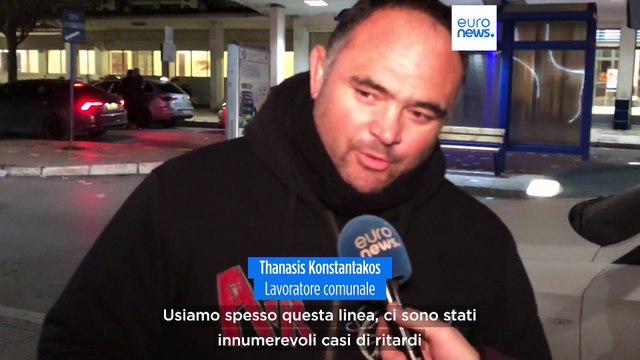 Un errore umano all'origine dell'incidente ferroviario, Grecia in lutto