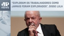 Lula recebe sindicalistas e critica empresas de aplicativos