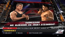 WWE SmackDown vs Raw 2011 Mr. McMahon vs Ricky Steamboat