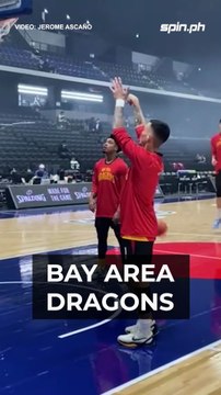 Bay Area Dragons warm up for faceoff vs Seoul SK Knights in #EASL