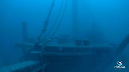 Long-lost 19th-century shipwreck found in Lake Huron intact with lifeboat attached