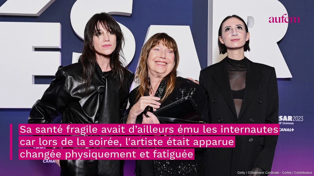 Jane Birkin “blessée”, la chanteuse annule un concert, pourquoi sa santé inquiète