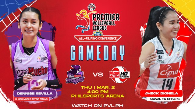 GAME 1 MARCH 2, 2023 | CHOCO MUCHO FLYING TITANS vs CIGNAL HD SPIKERS | ALL-FILIPINO CONFERENCE
