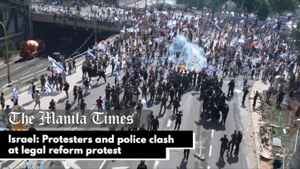 Israel: Protesters and police clash at legal reform protest