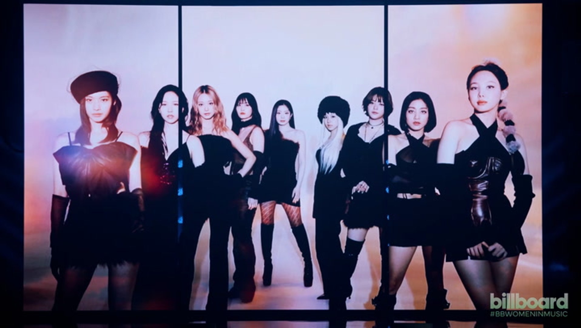 K-pop's Twice Perform at Billboard Women In Music With Dark Looks – WWD