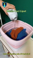 Mesin Cuci Mini Bisa Dilipat
