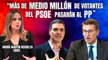  Sánchez tiembla con este dato  ¡Más de medio millón de votantes del PSOE apuestan por Feijóo!