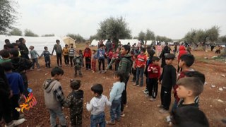 أنشطة ومساع في مدينة إدلب للتخفيف من آثار الزلزال على الأطفال