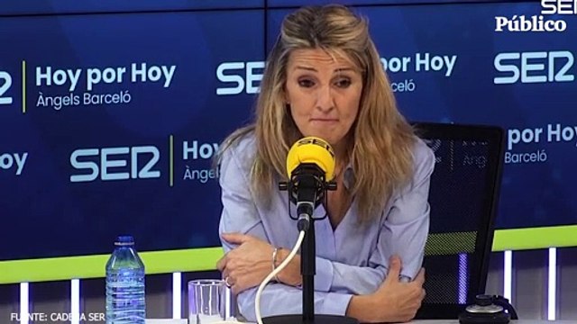 Yolanda Díaz: Aprovecho esta entrevista para instar a Ferrovial al mantenimiento de todos los puestos de trabajo en España