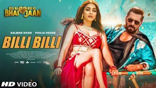 New Release Bollywood Movie Song | Billi-Billi | Kisi Ka Bhai Kisi Ki Jaan | Salman Khan | Pooja Hegde | Venkatesh D | Sukhbir | Kumaar 2023.