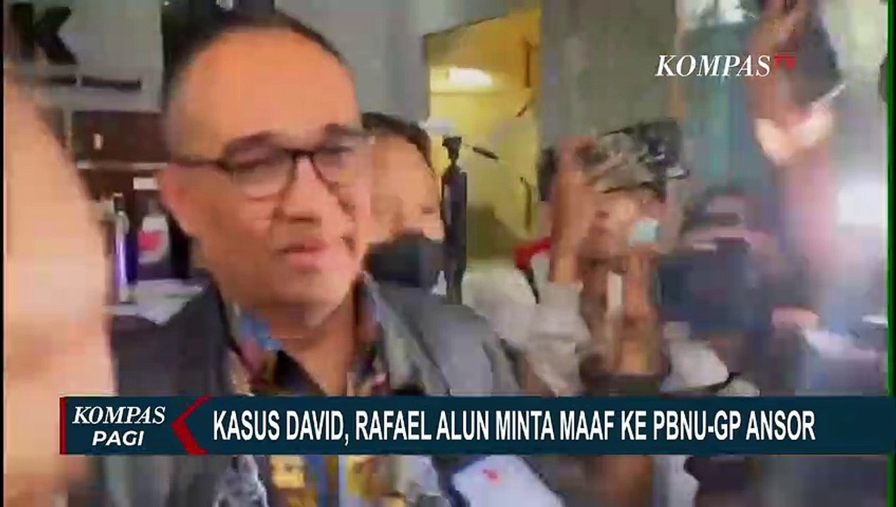 Usai Diperiksa KPK, Rafael Trisambodo Minta Maaf dan Doakan David