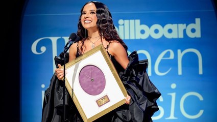 Becky G Accepts The Impact Award | Billboard Women in Music 2023