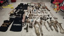 Sequestrate armi e munizioni in un'abitazione a Giugliano in Campania