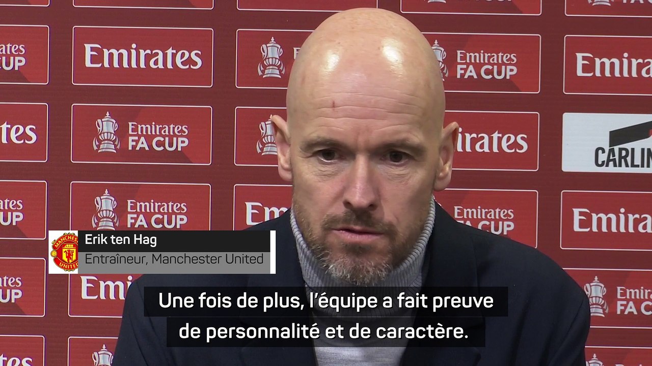 Ten Hag : "L'équipe a fait preuve de caractère"