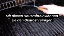 Mit diesen Hausmitteln können Sie den Grillrost reinigen