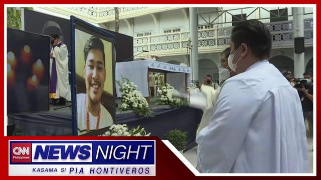 Adamson community inalala ang estudyanteng nasawi umano dahil sa hazing | News Night