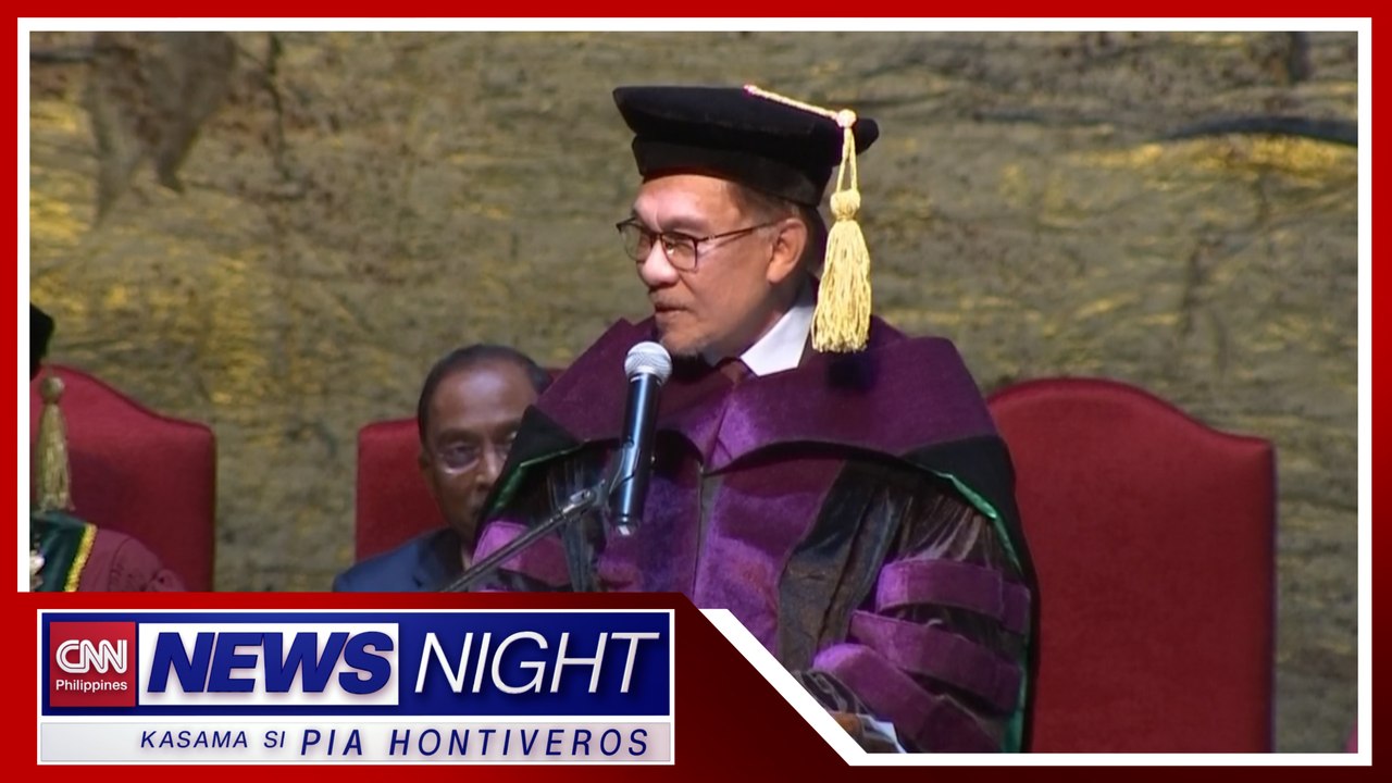 Malaysian PM ginawaran ng honorary degree ng U.P. | News Night