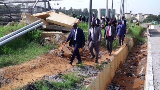 Le ministre de l'hydraulique de l'assainissement et de la Salubrité visite le bassin versant du gourou