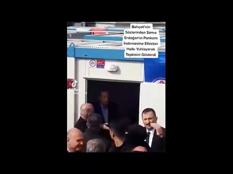 Bahçeli'nin afetzedeleri azarladığı videonun devamı çıktı! Erdoğan konteynerden izlemiş