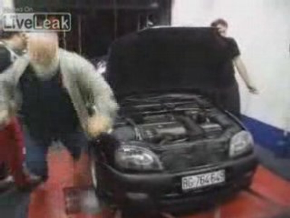 Régis au banc d'essai