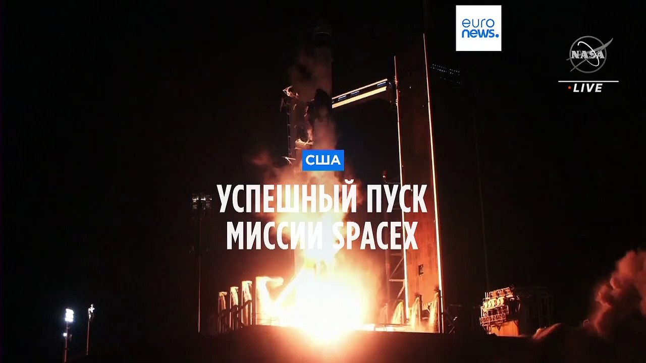 Космический корабль Crew Dragon успешно выведен на орбиту