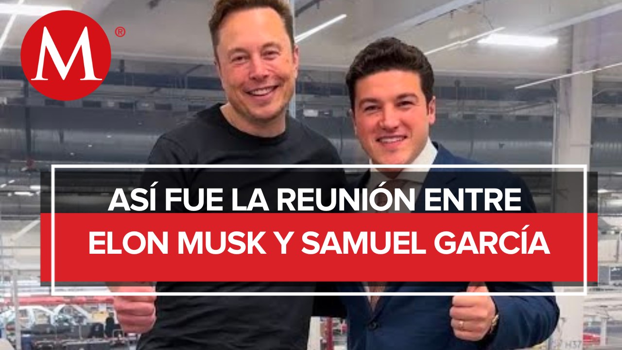 Samuel García presume foto con Elon Musk; "el hombre más rico del mundo confió en NL"
