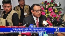 Presidenta Dina Boluarte asistirá a declarar a la Fiscalía, según premier Otárola