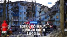 Quatro civis mortos em bombardeamento em Zaporíjia