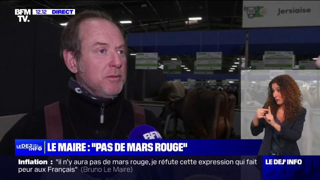 Olivier, éleveur dans le Tarn, sur la hausse des prix: On va au moins diviser notre revenu par deux, si ce n'est par trois