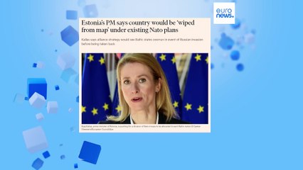 La premier estone Kallas si rivolge alla Nato: "proteggeteci o la Russia ci spazzerà via"
