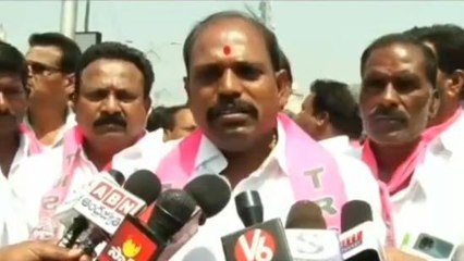 సంగారెడ్డి: ఖాళీ సిలిండర్లతో నిరసన.. ఆగ్రహంలో బీఆర్ఎస్ శ్రేణులు