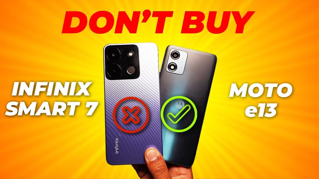 Infinix Smart 7 vs Moto E13 PROBLEM! 