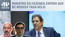 Haddad diz que aumento de impostos abre espaço para queda de juros; Schelp e Vilela analisam