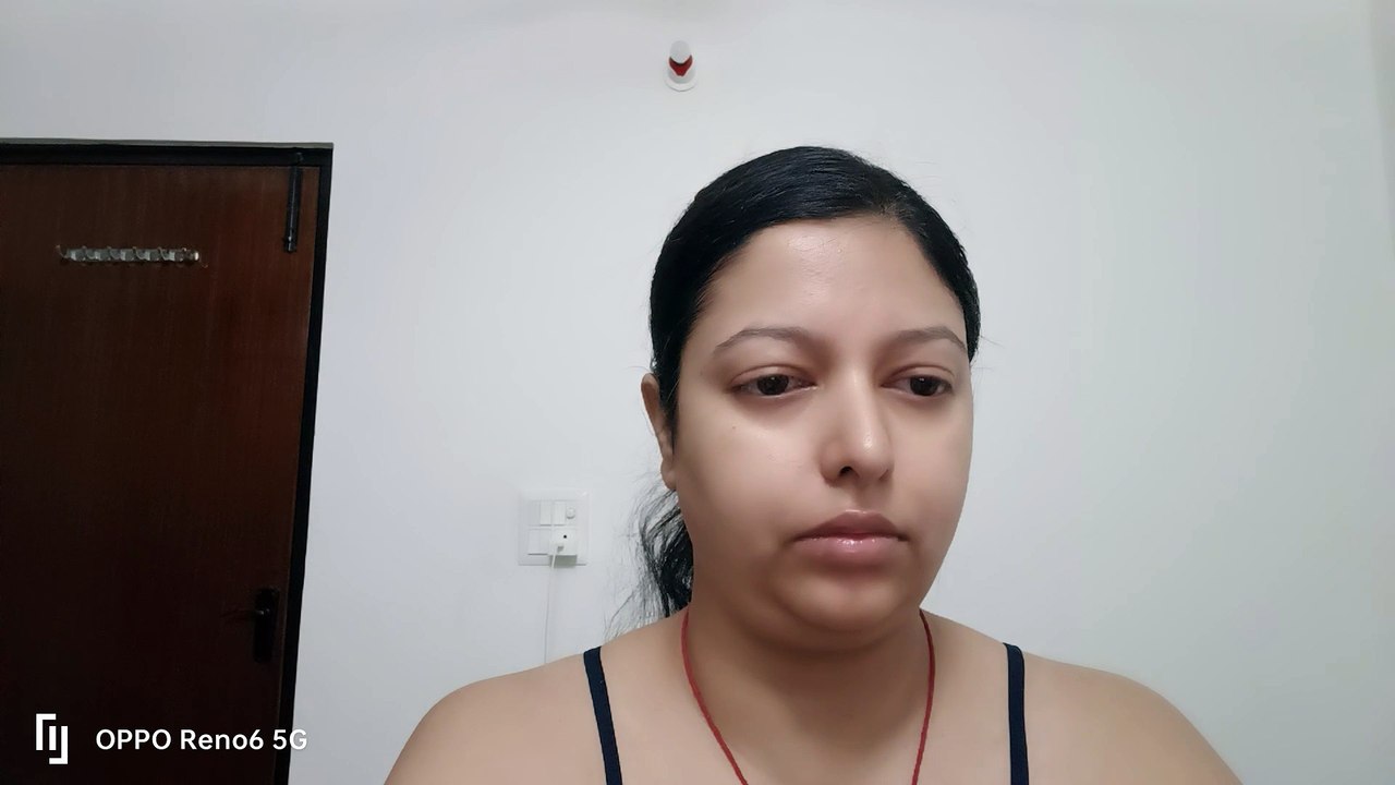 Doing makeup