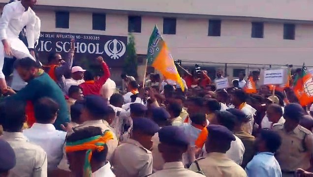 कांग्रेस का ईडी के खिलाफ प्रदर्शन दूसरे दिन भी जारी