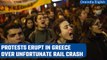 Greece train crash: Protests erupt over disaster; transport minister resigns | Oneindia News