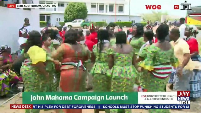 NDC Flagbearership Race: John Mahama launches his bid to lead the NDC in the 2024 elections