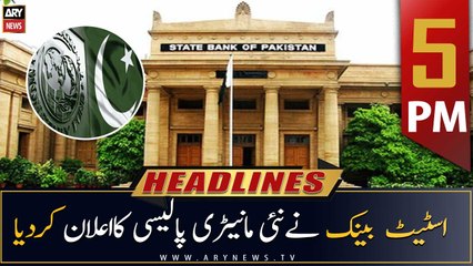 ARY News Headlines | 5 PM | 2nd March 2023