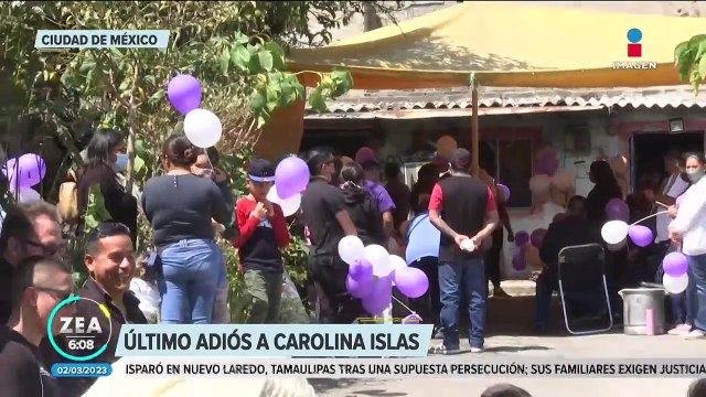 Dan último adiós a Carolina Islas, joven hallada sin vida en Morelos