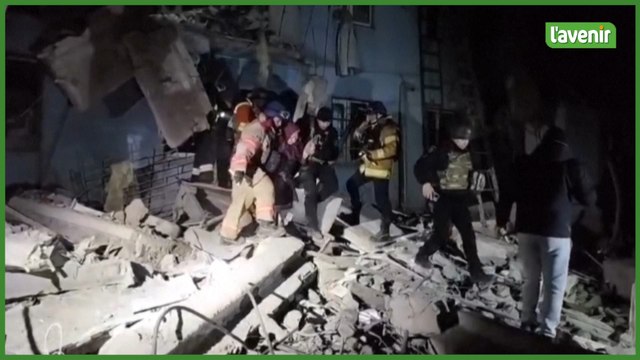 Guerre en Ukraine: Au moins trois morts dans une frappe russe sur un immeuble d'habitation à Zaporijjia