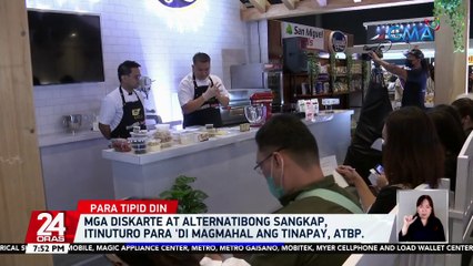 Mga diskarte at alternatibong sangkap,itinuturo para 'di magmahal ang tinapay, atbp. | 24 Oras
