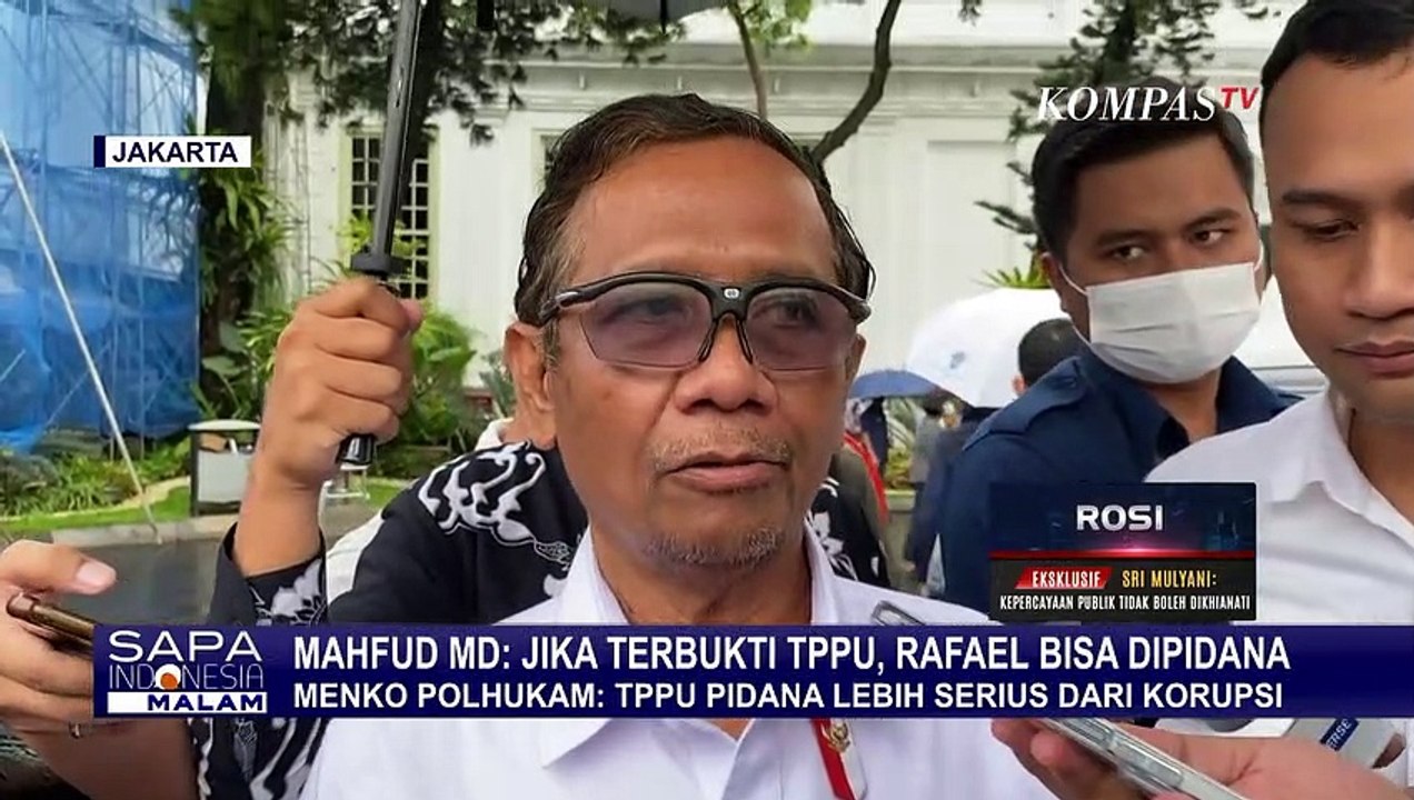 Asal Usul Harta Rafael Alun jadi Sorotan, Mahfud MD: Jika Terbukti TPPU, Harus Segera Dipidana