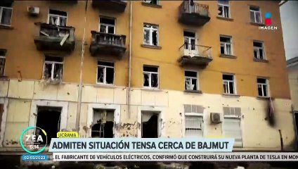 Ucrania admite situación tensa en Bajmut